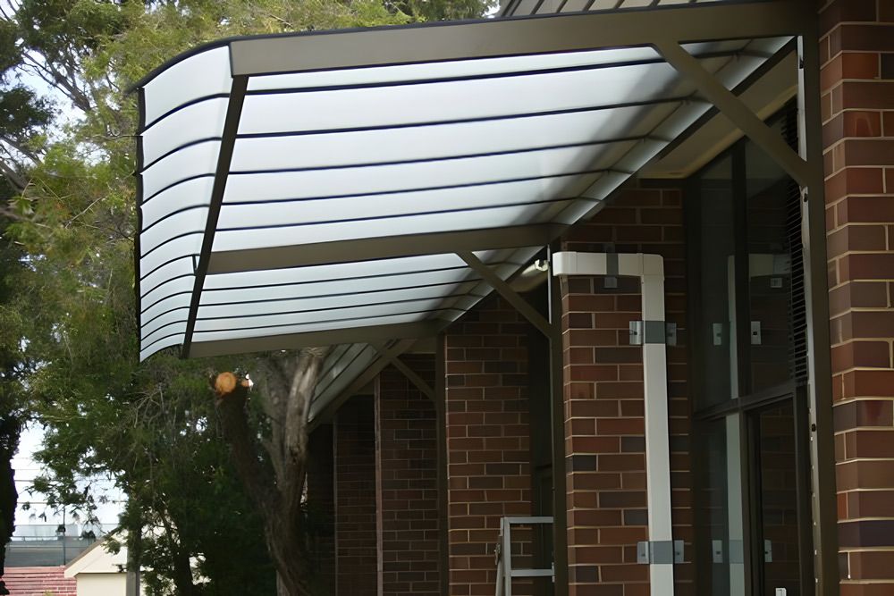 Cantilevered Awnings